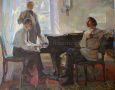 Rachmaninoff, Gorky & Shaliapin, 1917
