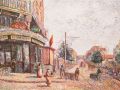 Avenue Of The Street Vendor | Aquatint