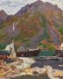 Fishing Base, Lavrova Creek, Kamchatka, 1966