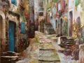 Sun Jang | Mediterranean Alley | Vail Fine Art Uncrated