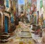 Sun Jang | Mediterranean Alley | Vail Fine Art Uncrated