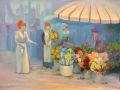 Joyce Jenkins | Selecting A Bouquet | Vail Fine Art Uncrated