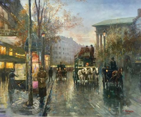 Tibor Tasnadi | Paris | Vail Fine Art Uncrated