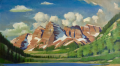 John Young | Maroon Bells | Vail Fine Art Uncrated